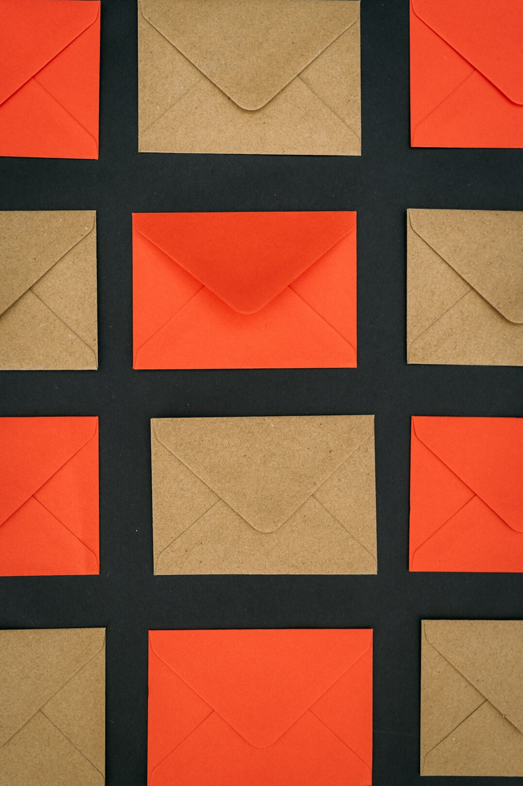 Mystery case box with envelopes, photographs and a red string clue board